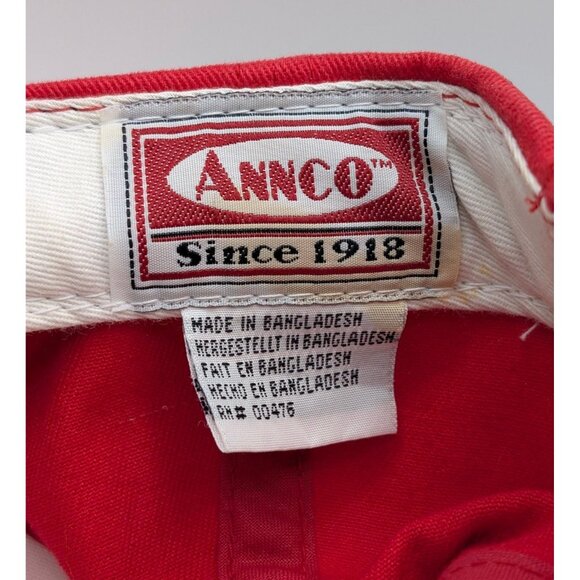 Cincinnati Bearcats YOUTH Hat Cap Vintage Snapback KIDS Annco Red Black Tip VTG - Picture 5 of 5